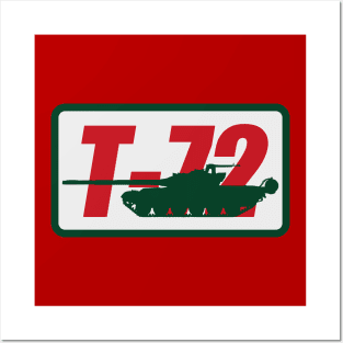 T-72 Tank Patch Posters and Art